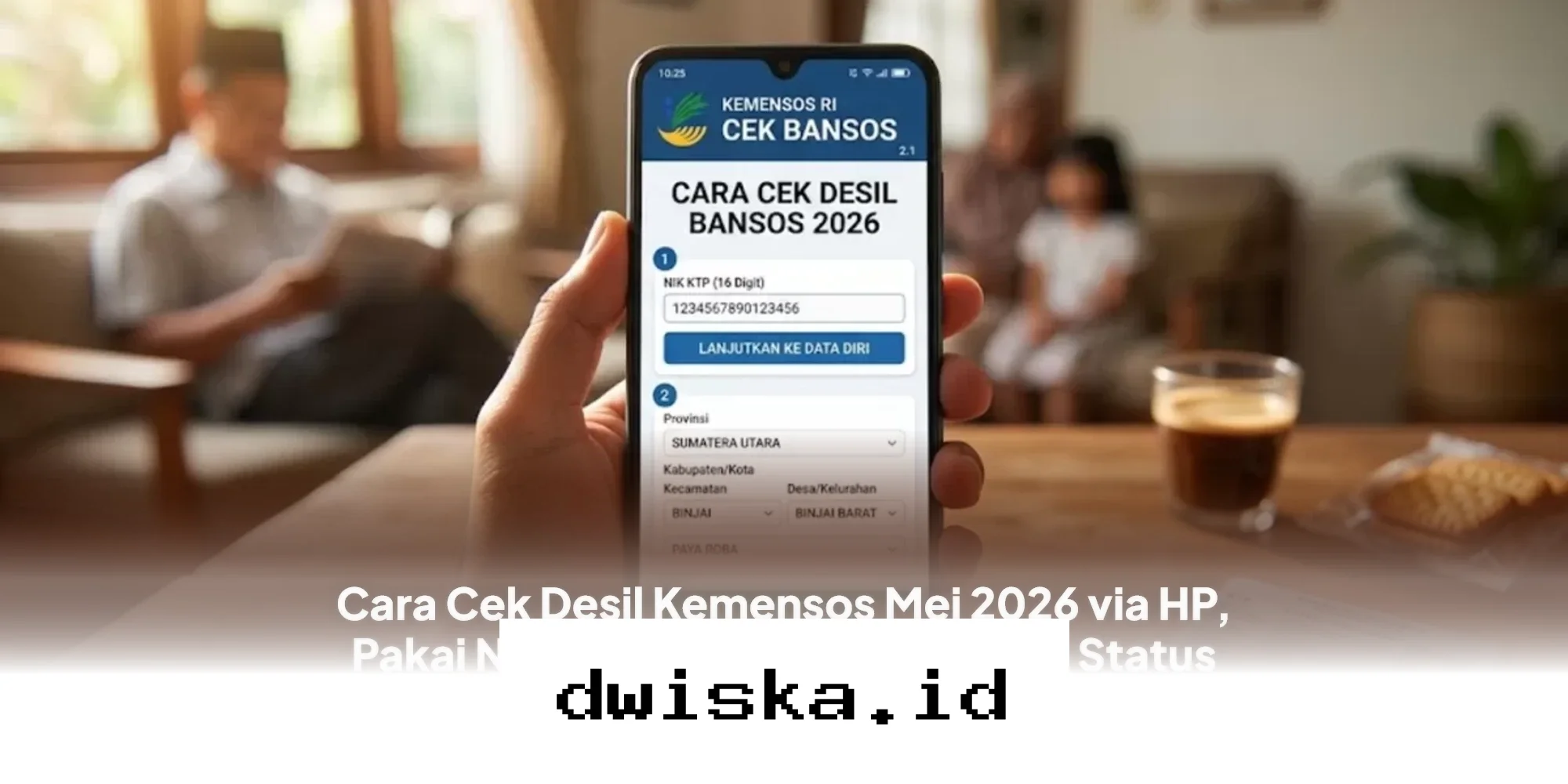 Cukup Pakai NIK KTP, Begini Cara Cek Status Bansos Kemensos Mei 2026 Lewat HP dengan Cepat!